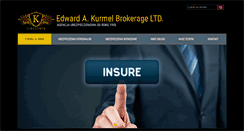 Desktop Screenshot of kurmelinsurance.com